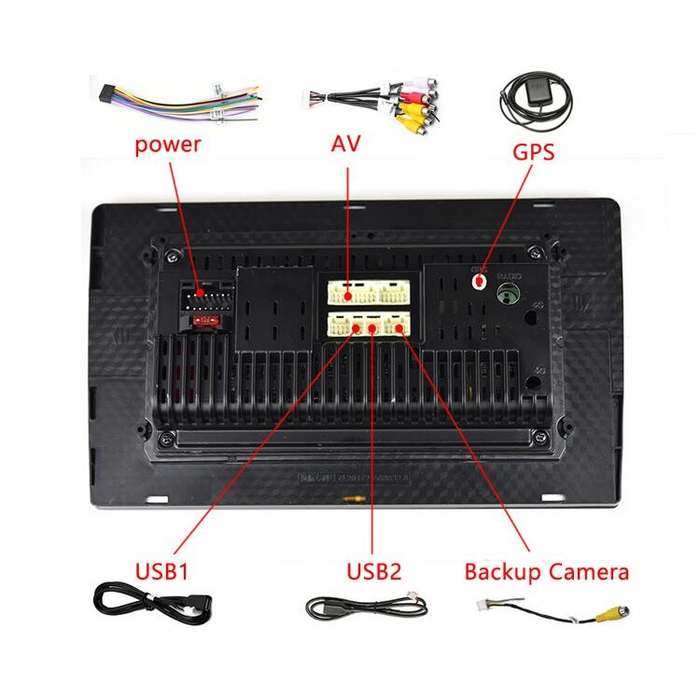 Universal Machine Android Smart Navigation Car Navigation DVD Reversing Video Integrated Machine, Si
