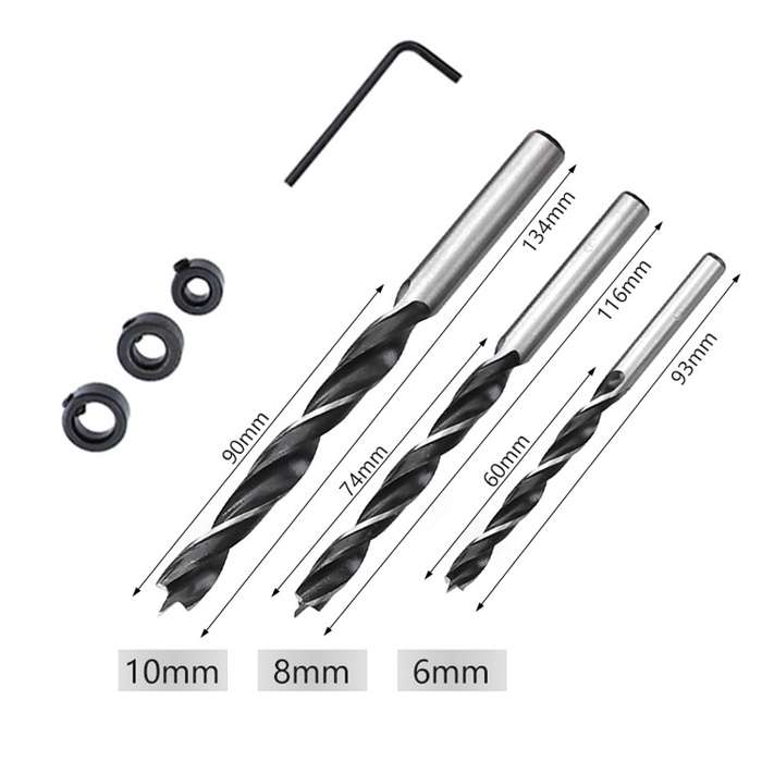 Woodworking Straight Hole Puncher Self-Centering Dowel Splicing Drilling Locator Woodworking Drillin