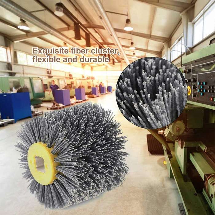 Abrasive Wire Drawing Wheel Wood Grain Reduction Refurbishment Drawing Wheel, Grit:320 Mesh