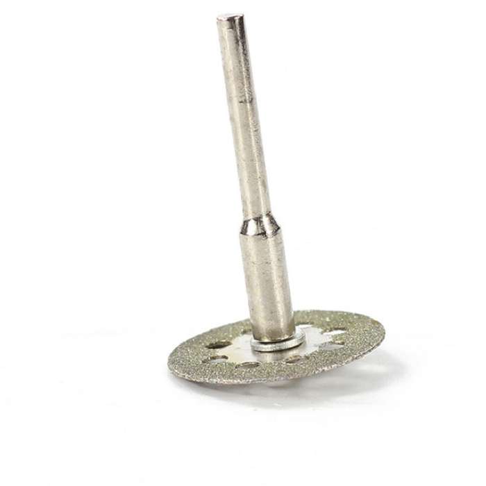 10 Saw Blade 2 Connecting rod 8 Holes Emery Cutting Chip Jade Saw Blade Electric Grinder Accessorie