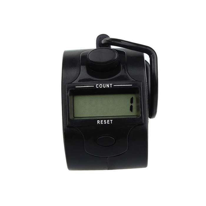 Portable Five-digit Manual Press Electronic Counter(Random Color Delivery)