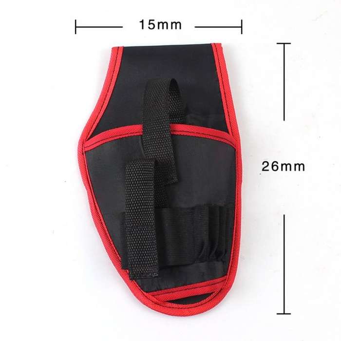 Portable Cordless Drill Holder Drill Cordless Screwdriver Waist Power Tool Bag Drill Waist Tool Belt