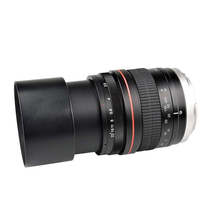 Lightdow 135mm F2.8 Full-Frame Telephoto Lens Fixed-Focus Landscape Lens