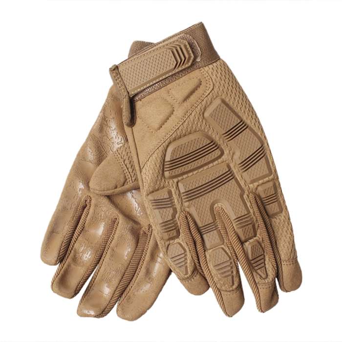 B33 Outdoor Mountaineering Riding Anti-Skid Protective Motorcycle Gloves, Size: XL(Army Green)