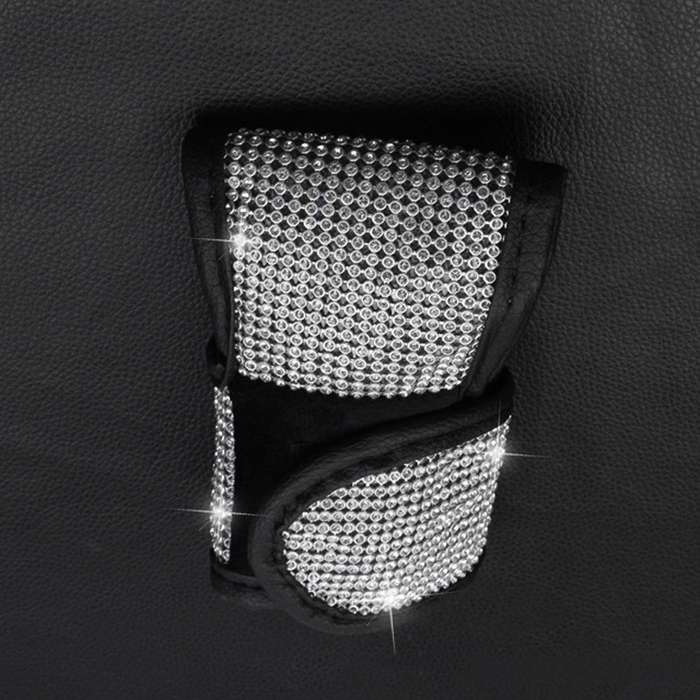 2 PCS Car Diamond-Studded Interior Products Personalized Protective Sleeve Gear Cover