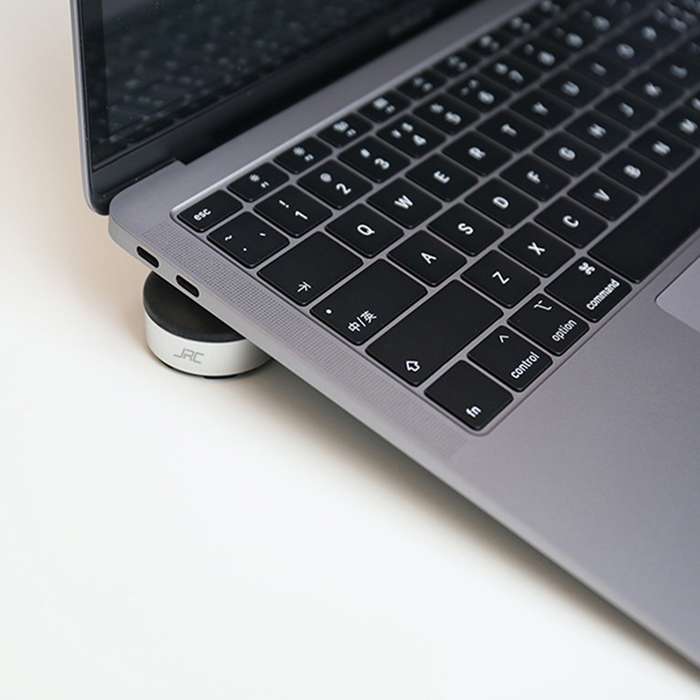 JRC Notebook Radiator Portable Notebook Bracket(Black Silver)