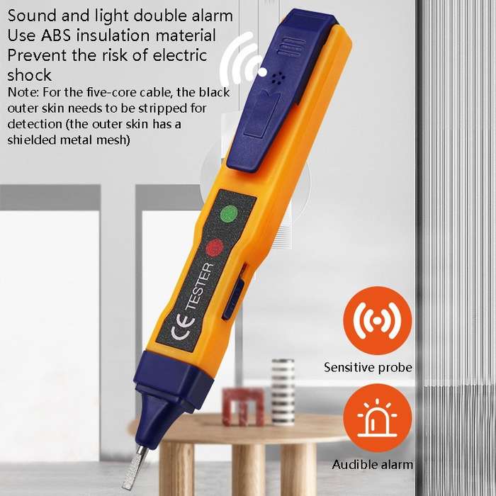 Non-Contact Smart Sound And Light Sensing Measuring Electric Pen
