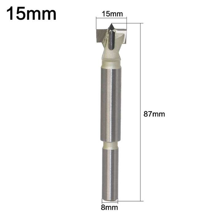 15mm Woodworking Drill Bit Hole Opener Round Lengthened Wooden Door Drill