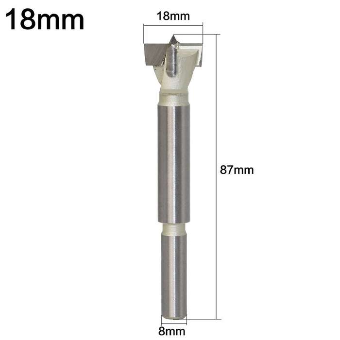 18mm Woodworking Drill Bit Hole Opener Round Lengthened Wooden Door Drill