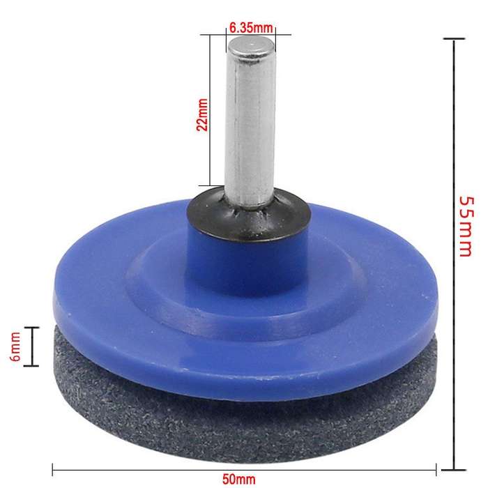 6 PCS Grinding Stone Industrial Electric Sharpener Mower Grinding Tool Wear Resistant Grinding Head,