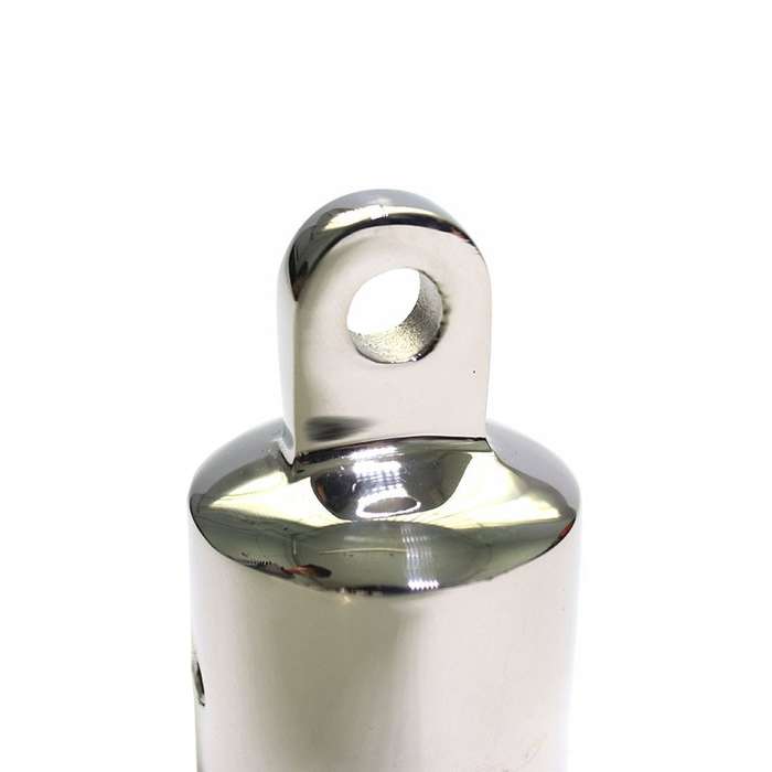 25mm Ordinary Single Top Silk Slip Cap 316 Stainless Steel Yacht RV Awning Accessories