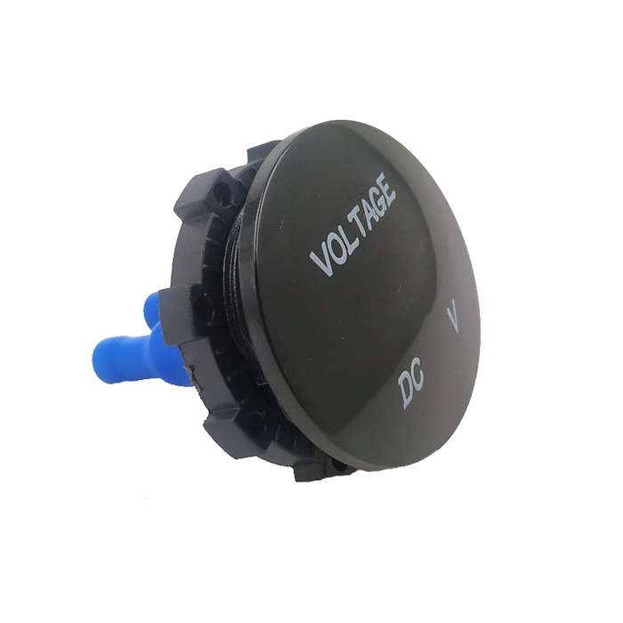 DC12-24V Automotive Battery DC Digital Display Voltage Meter Modified Measuring Instrument(Green Lig