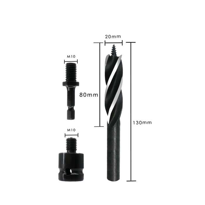 Electric Wrench Hole Opener Woodman Door Lock Rhinestone Drill Template Rejection Drill Bit, Model: