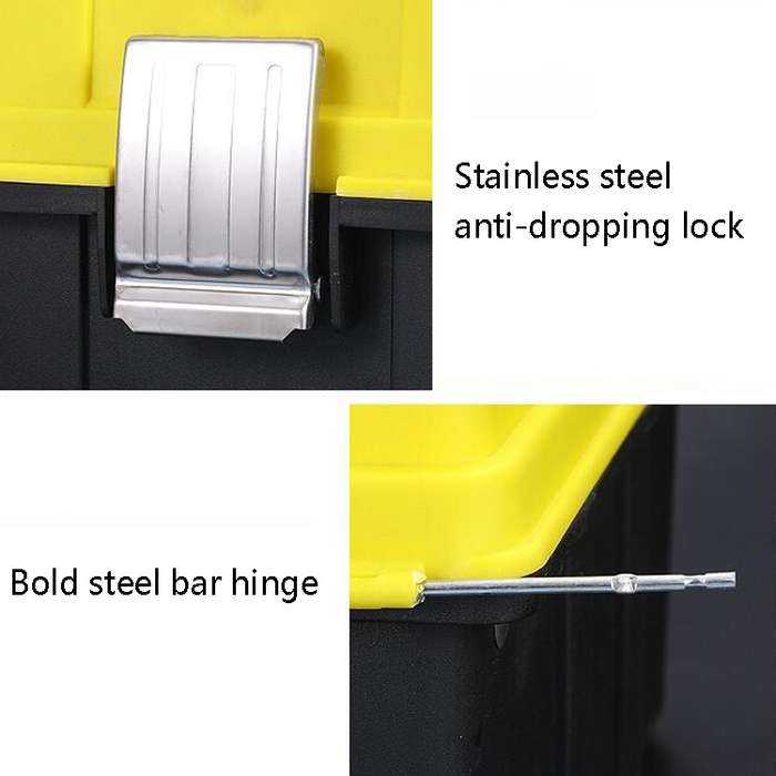 21 inch Folding Hardware Storage Box Hand-Filled Car Parts Toolbox Portable Electrician Repair Tool