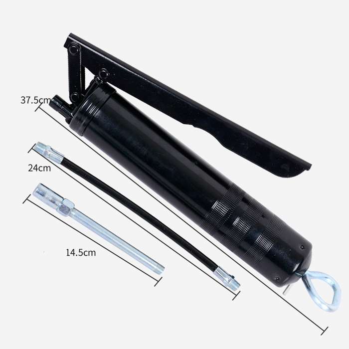 400cc Labor-Saving Manual Pressure Rod Type High Pressure Large Capacity Fuel Injector(Black)