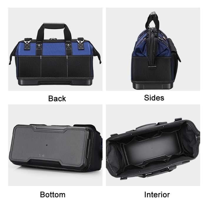 WINHUNT Multi-Function Hardware Repair Tool Canvas Bag Plastic Bottom 20 inch