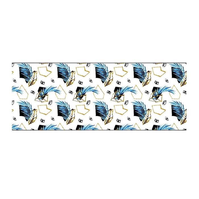 800x300x5mm Office Learning Rubber Mouse Pad Table Mat(9 Tropical Rainforest)
