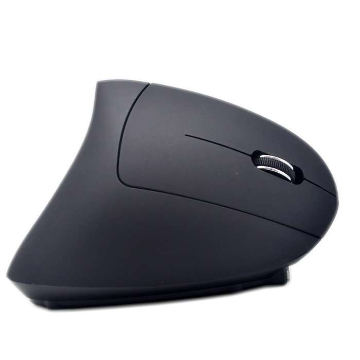 JS-5D 6 Keys 2.4G Ergonomic Vertical Mouse Cross-Border Wireless Charging Mouse(Wireless Charging Ty