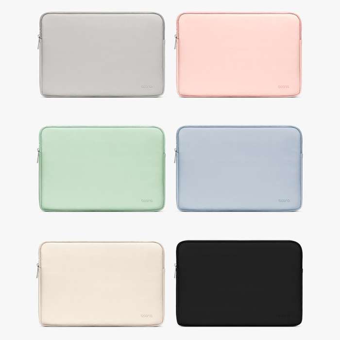 Baona BN-Q001 PU Leather Laptop Bag, Colour: Mint Green + Power Bag, Size: 16/17 inch