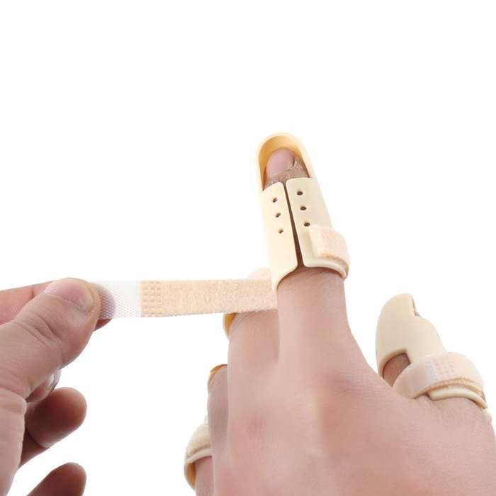 4 PCS Finger Splint Brace Adjustable Finger Support Protector For Fingers Arthritis Joint Finger In