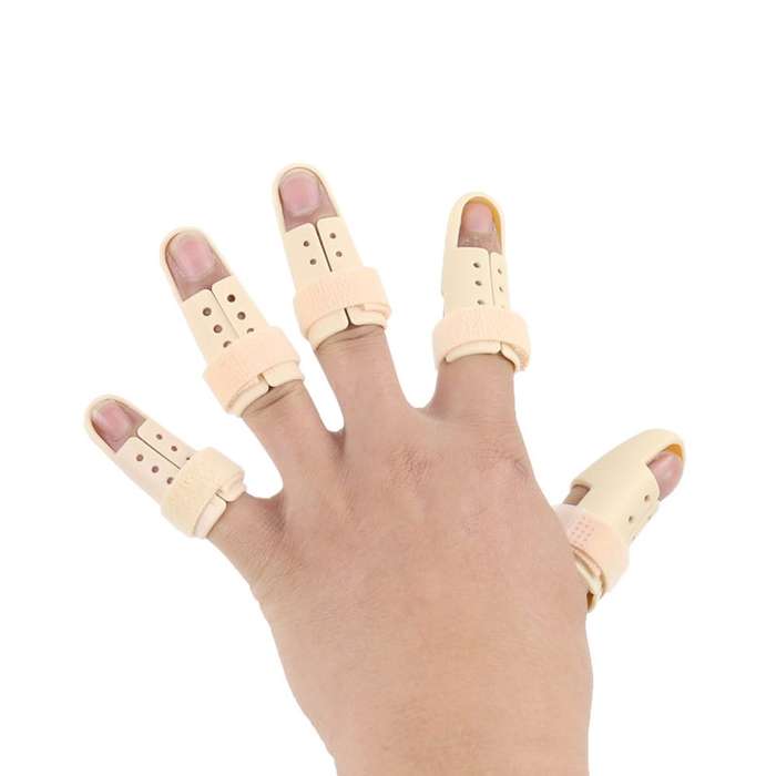 4 PCS Finger Splint Brace Adjustable Finger Support Protector For Fingers Arthritis Joint Finger In