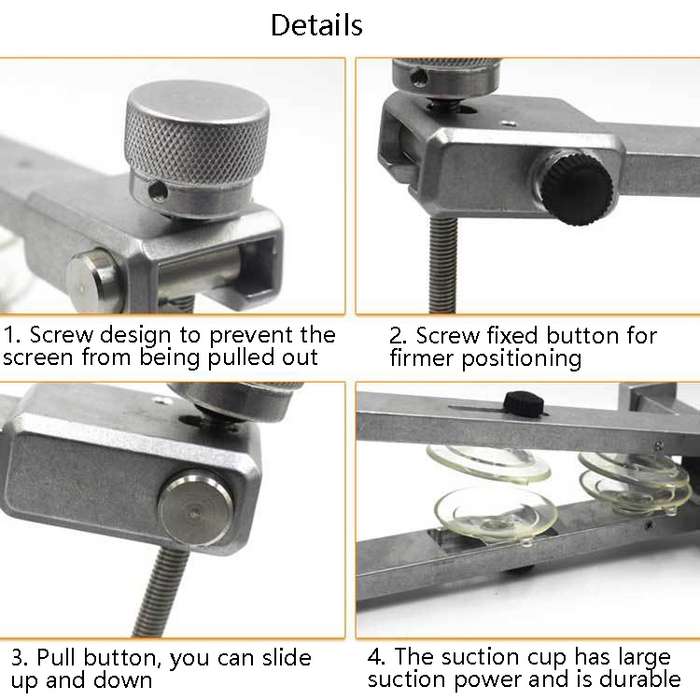 WOLVE K100 Free Heating Tablet Mobile Phone Screen Repair Separation Suction Cup Disassembly Machin