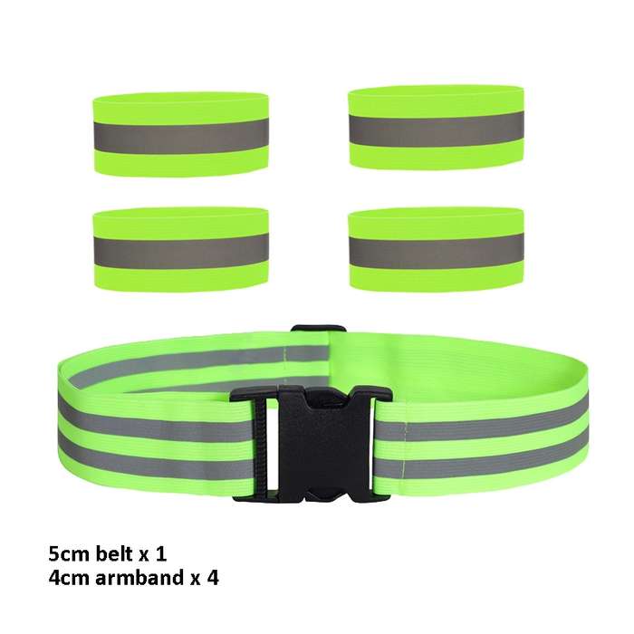 Reflective Elastic Band Suit Night Running Construction Site Traffic Safety Reflective Equipment,Sty