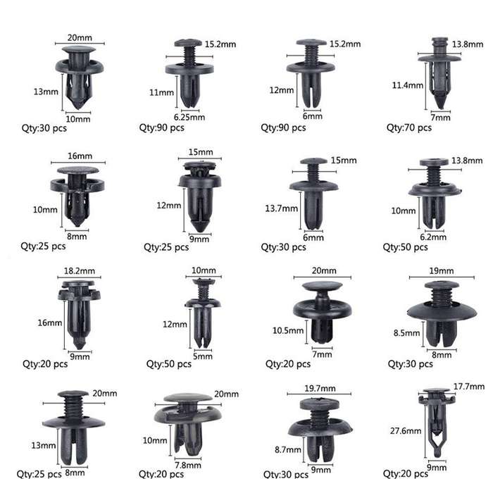 620 in 1 Buckle 16 Kinds Of Automobile Repair Parts