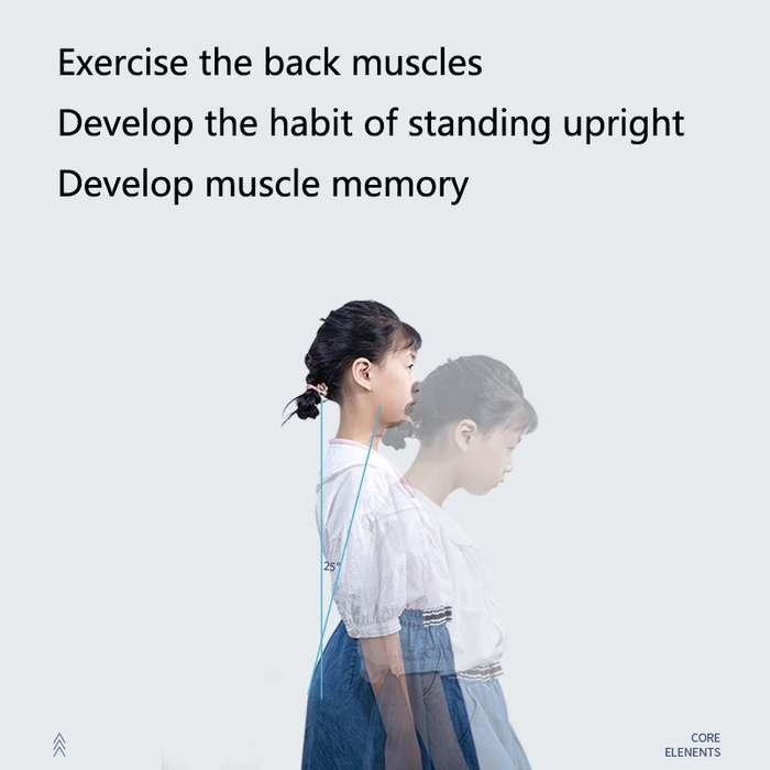 Children Intelligent Posture Correction Vibration Reminder Hunchback Correction Belt Hanging Neck I