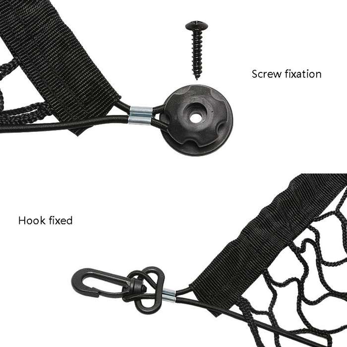 BL-1026 General Car Net Kit Trunk Fixed Baggage Net Storage Bag, Style: 110x60cm