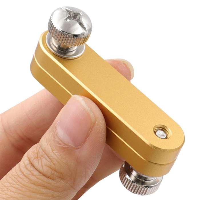 Steel Ruler Limit Adjustment Positioning Block Woodworking Marking Locator(Straightedge Locator)