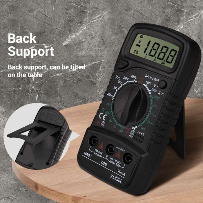 ANENG XL830L Multi-Function Digital Display High-Precision Digital Multimeter, Specification: Bubble