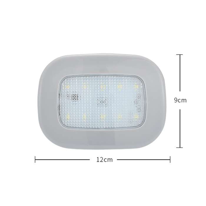 Y-975 Car Reading LED Trunk Light(Black Shell - White Light)