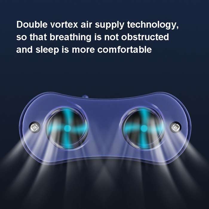 Sleeping Anti-snoring Electric Anti-snoring Device(Blue)