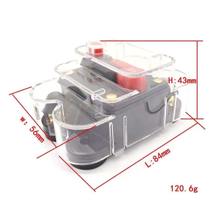 CB2 Car RV Yacht Audio Modification Automatic Circuit Breaker Switch, Specification: 100A
