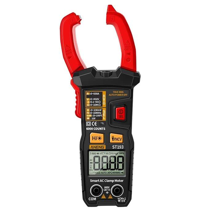 ANENG ST193 Intelligent Automatic Multifunctional AC Clamp Digital Meter