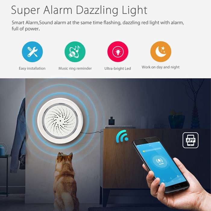 TY-192 Tuya Smart Home WiFi Temperature And Humidity Sensor