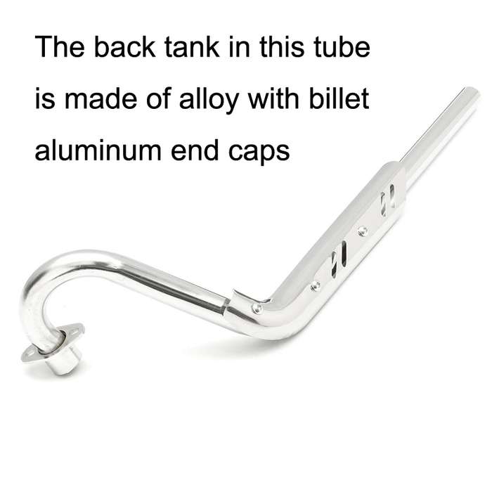 Off-Road Motorcycle Aluminum Alloy Exhaust Pipe Muffler