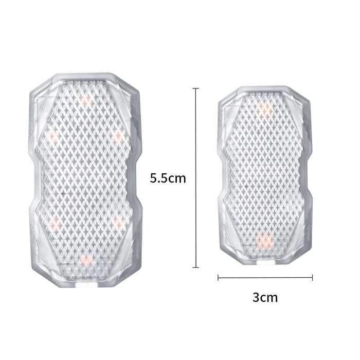 Car Colorful Voice-activated Reading Touch Atmosphere Light, Style: Touch Type (Blue)