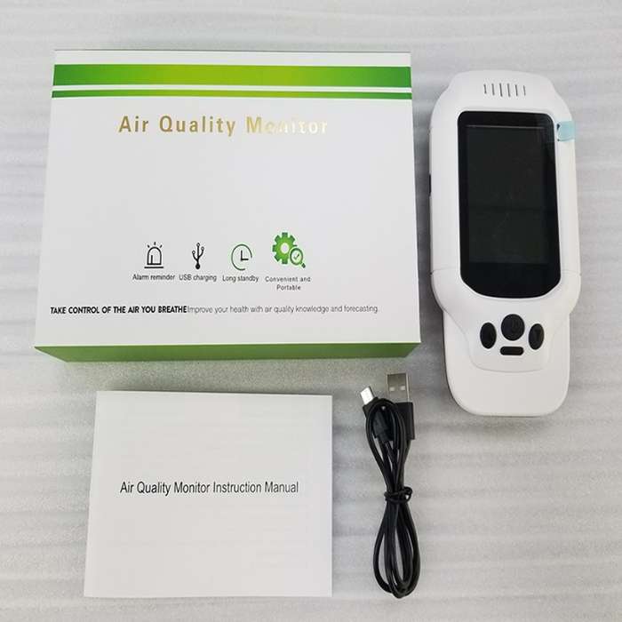 DM502 Formaldehyde TVOC Detector PM2.5 Dust Tester