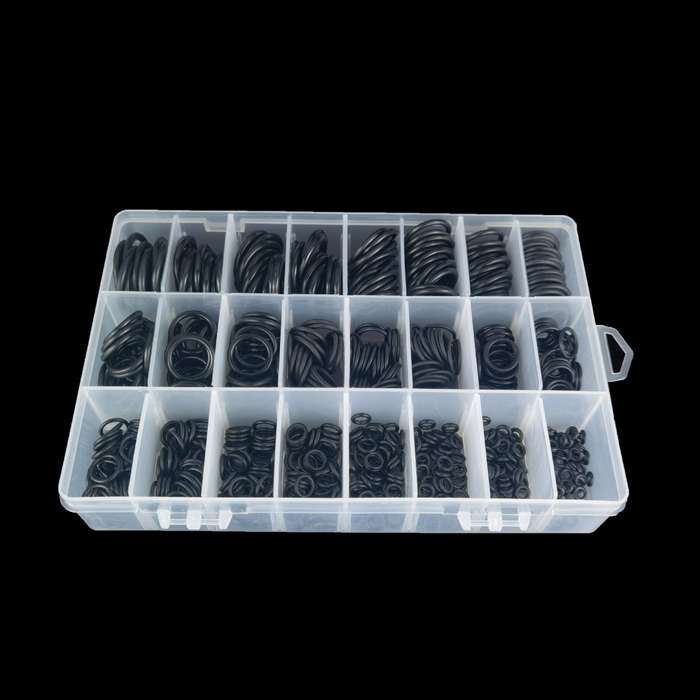 740 PCS / Box Rubber O-Ring Car Air Conditioning High Temperature Corrosion Resistant Sealing Ring