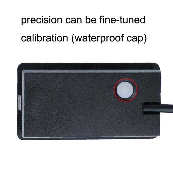 Waterproof LCD Two-wire Lead-acid Lithium Battery Digital Display Voltage Meter 8-100V (Blue)