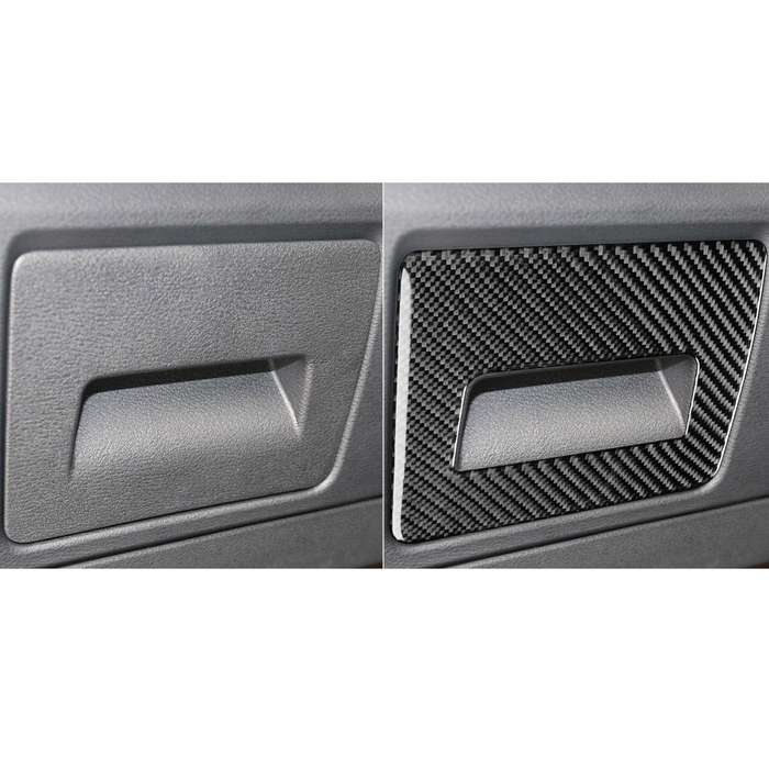 For BMW X1 F48/X2 F39 Driver Seat Storage Box Sticker(Black)