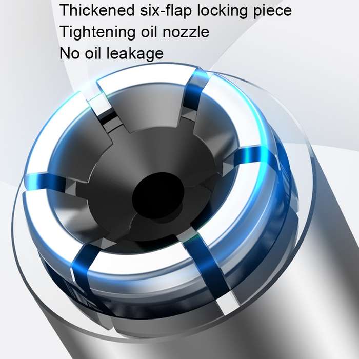 PC002 Lock Clamp Type High Pressure Grease Nozzle, Style: Butter Mouth+30cm Hose