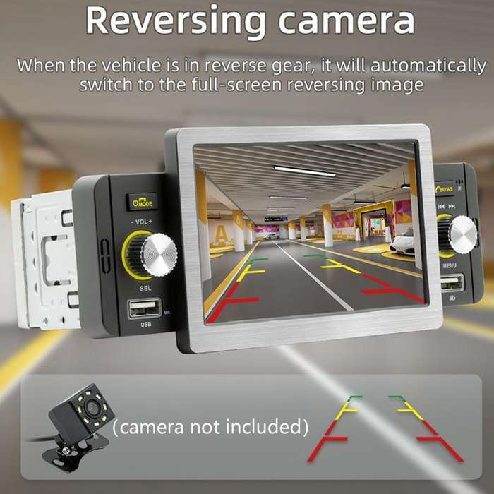 5 inch Bluetooth AUX Mobile Phone Interconnection USB Interface Car MP5(158C)
