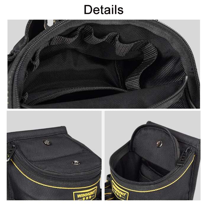 WINHUNT Thickened Canvas Multifunctional Hardware Tool Bag, Model: WH008