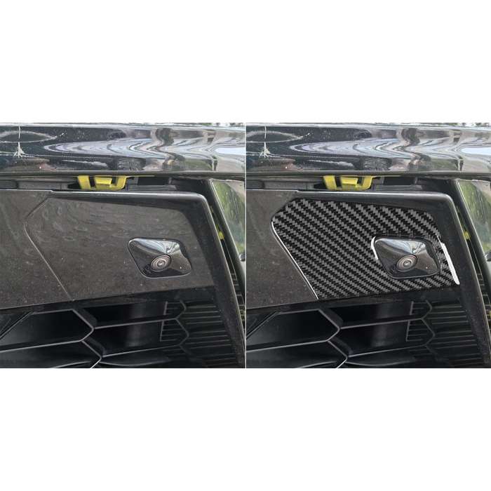 For Chevrolet Corvette C8 2pcs /Set Door Radar Sticker(Black)