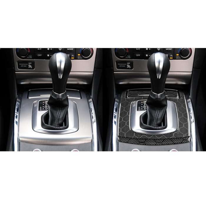 For Infiniti G37/G25/Q60 3pcs /Set Shift Panel A Model Sticker(Black)