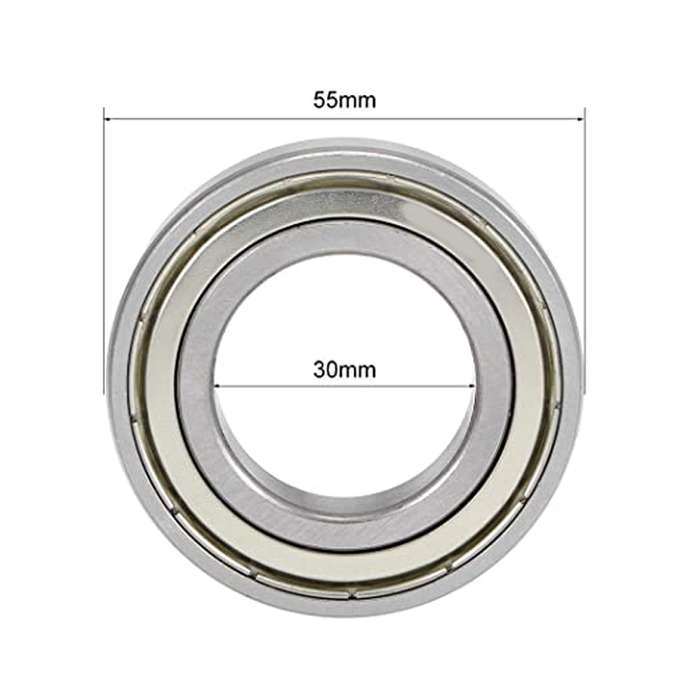 6006ZZ Bearing 10pcs 30x55x13mm Deep Groove Ball Bearings For Grass Trimmer