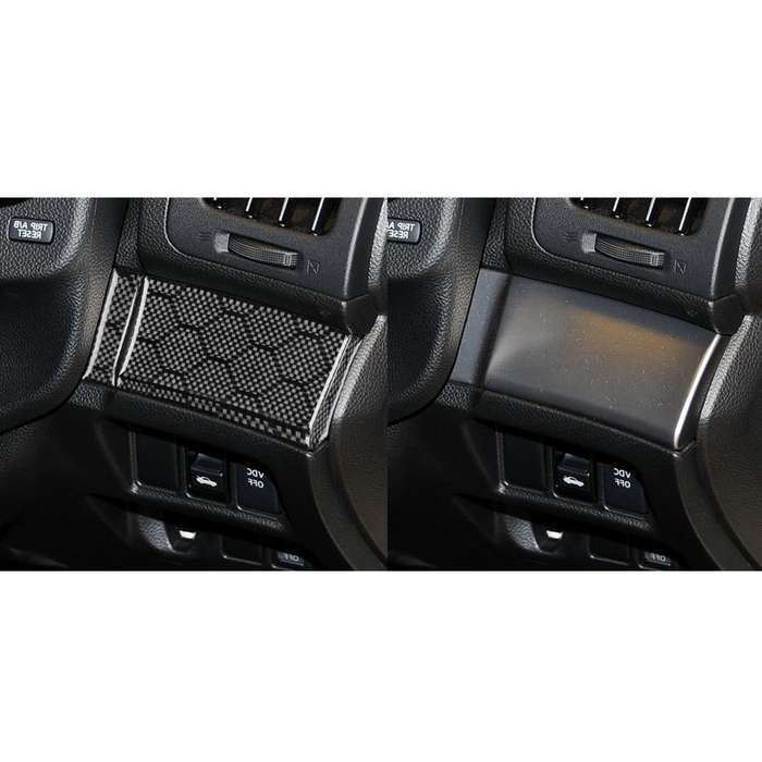 For Infiniti G37/G25/Q60 4pcs /Set Right-Hand Drive Steering Wheel Button Left Cover Sticker(Black)